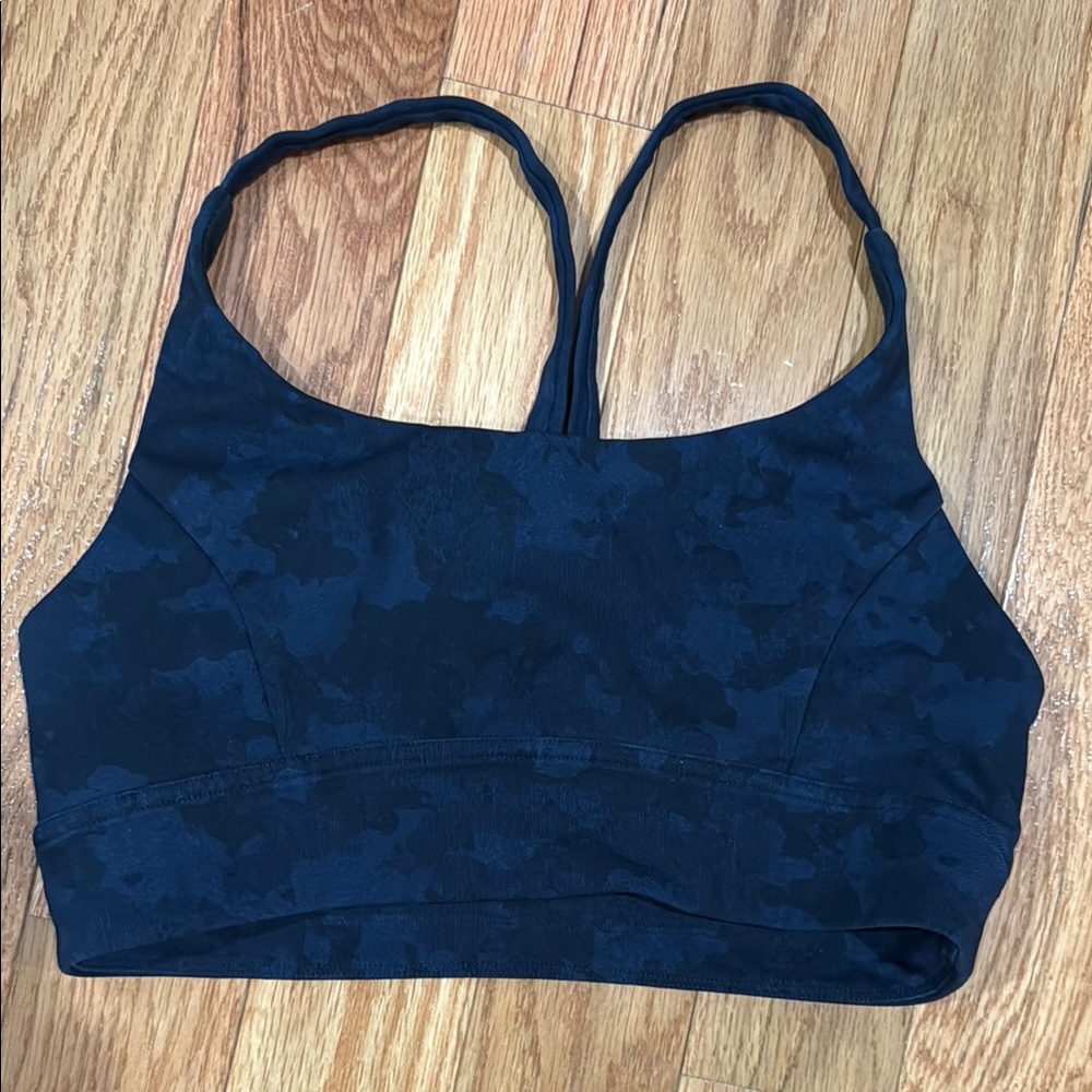 Lululemon Black Sports Bra Racerback Design